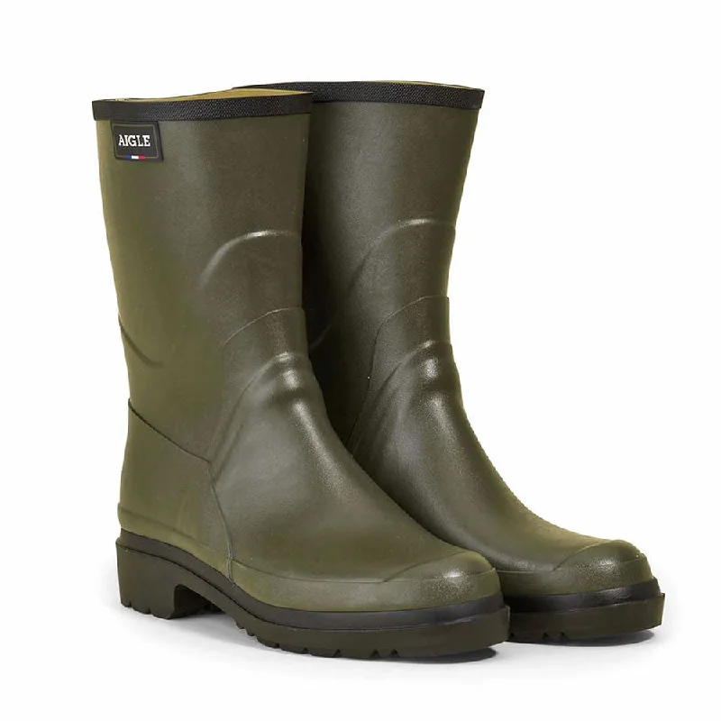 Aigle Bison Wellies - Khaki