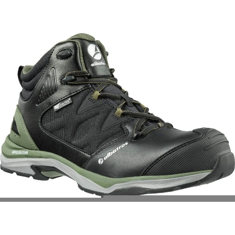 Albatros Ultratrail Olive CTX S3 Trainer Safety Boots Mens