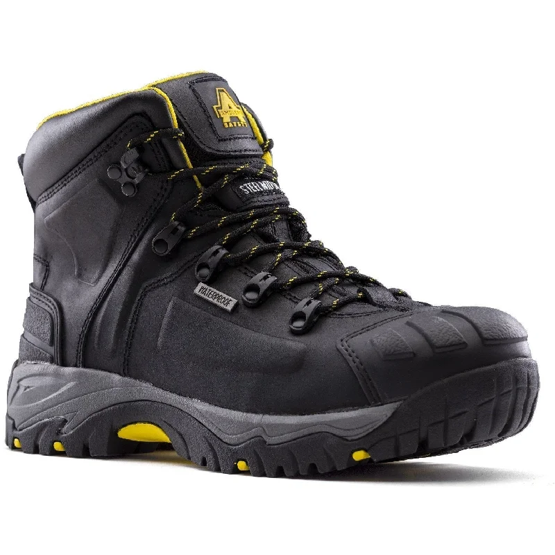 Amblers AS803 Men's EE Wide Fit Waterproof Safety Work Boot | Steel Toe Cap