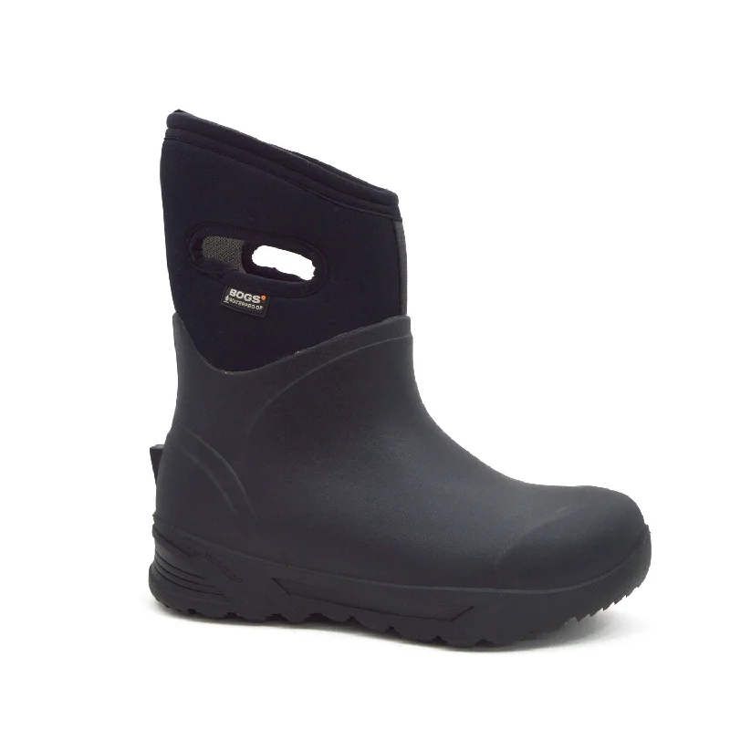 Bogs Bozeman Mid Black Gumboots