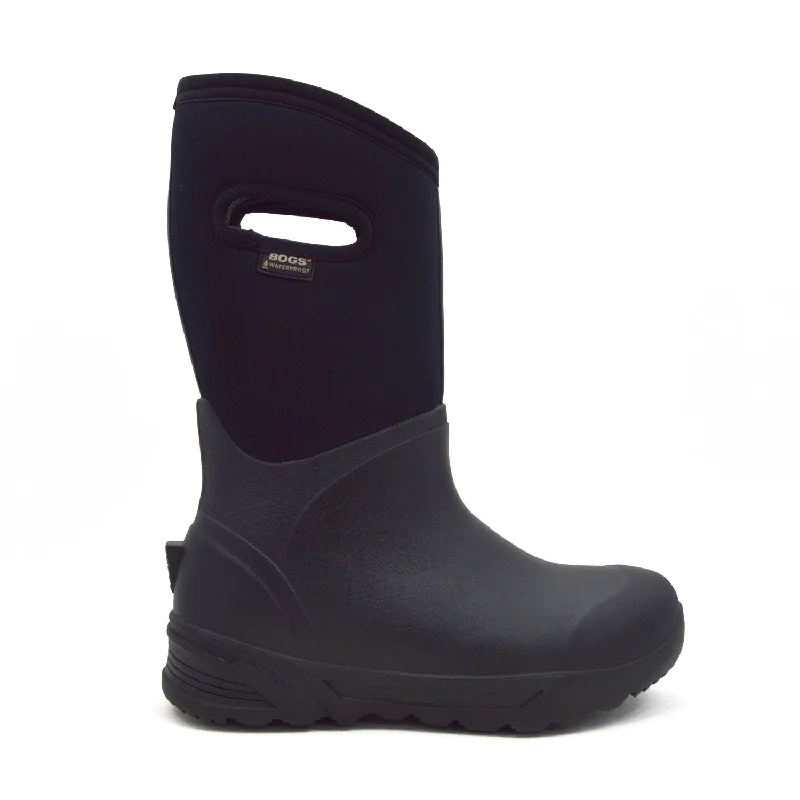 Bogs Bozeman Tall Black Gumboots