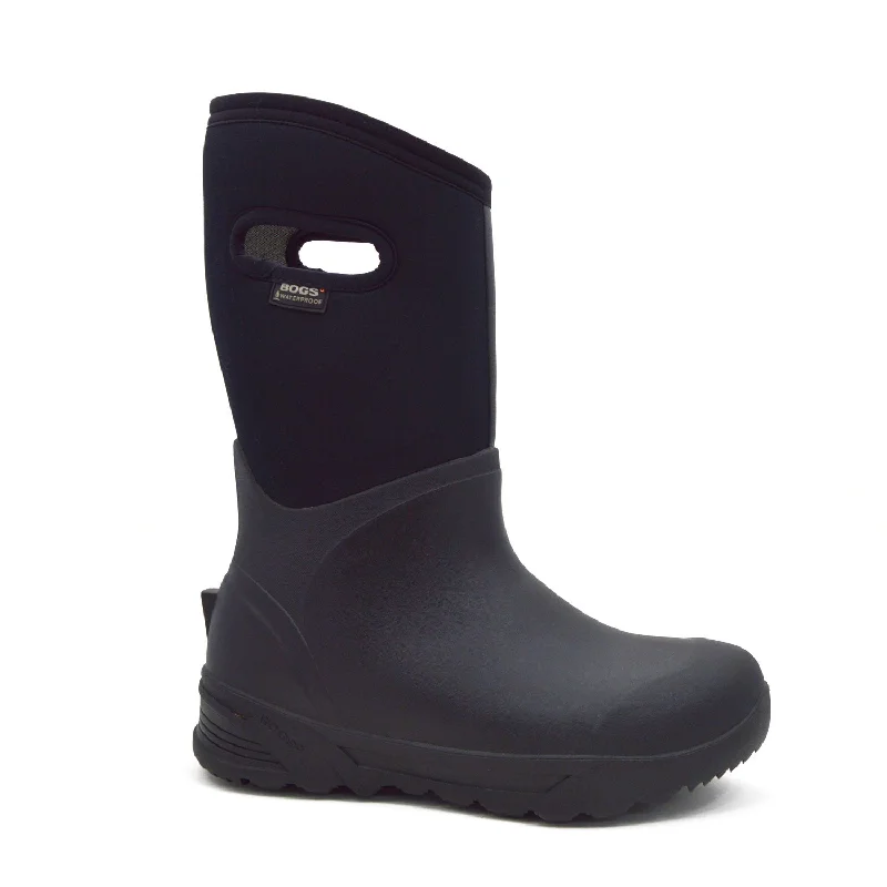 Bogs Bozeman Tall Black Gumboots