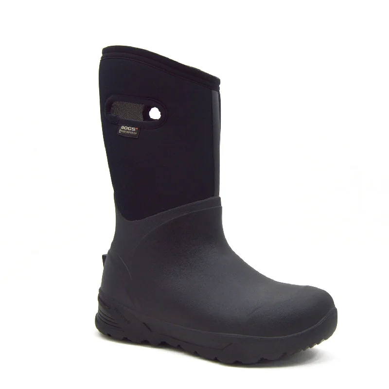 Bogs Bozeman Tall Black Gumboots