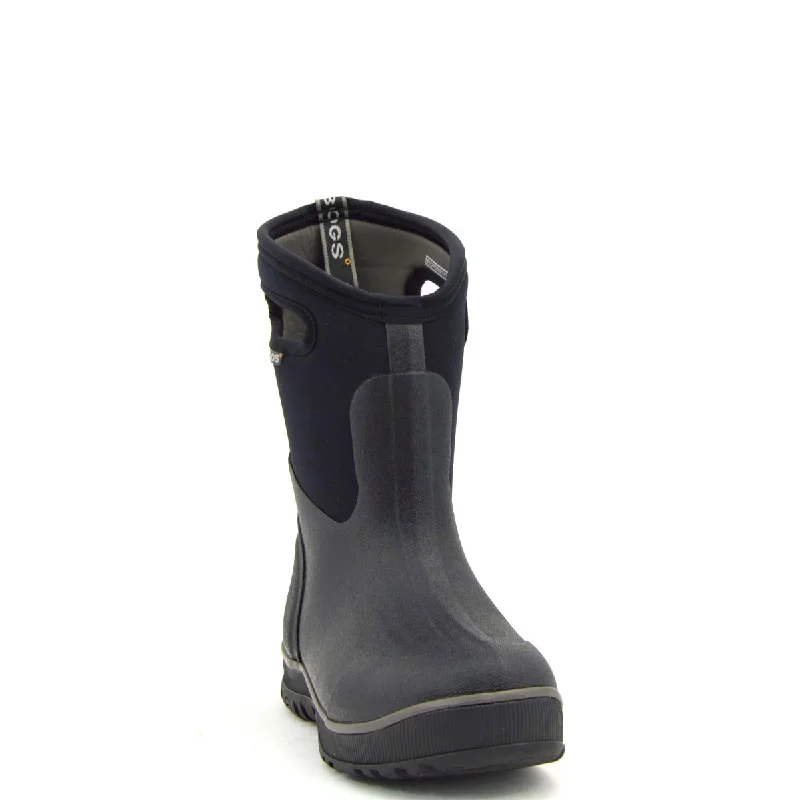 Bogs Ultra Mid Black Mens Gumboots