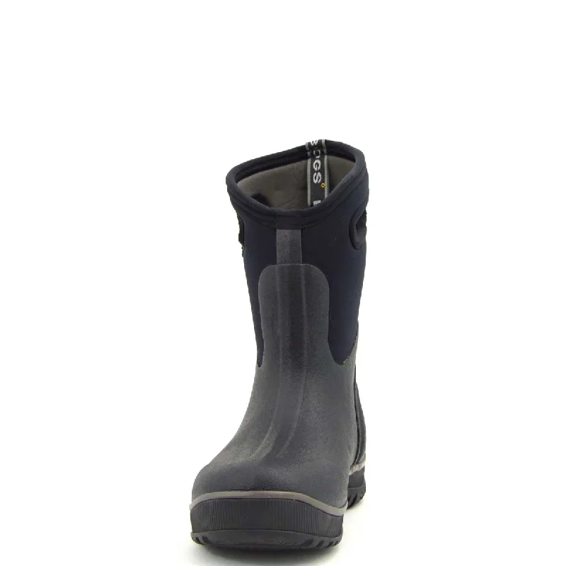 Bogs Ultra Mid Black Mens Gumboots