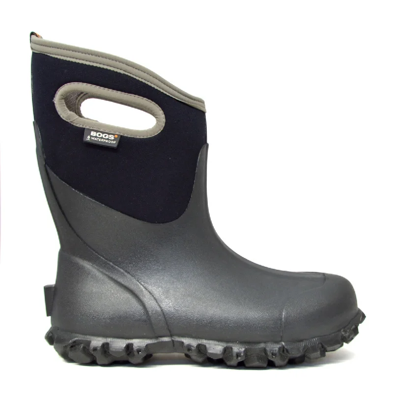 Bogs Ultra Mid Farm Gumboots Black