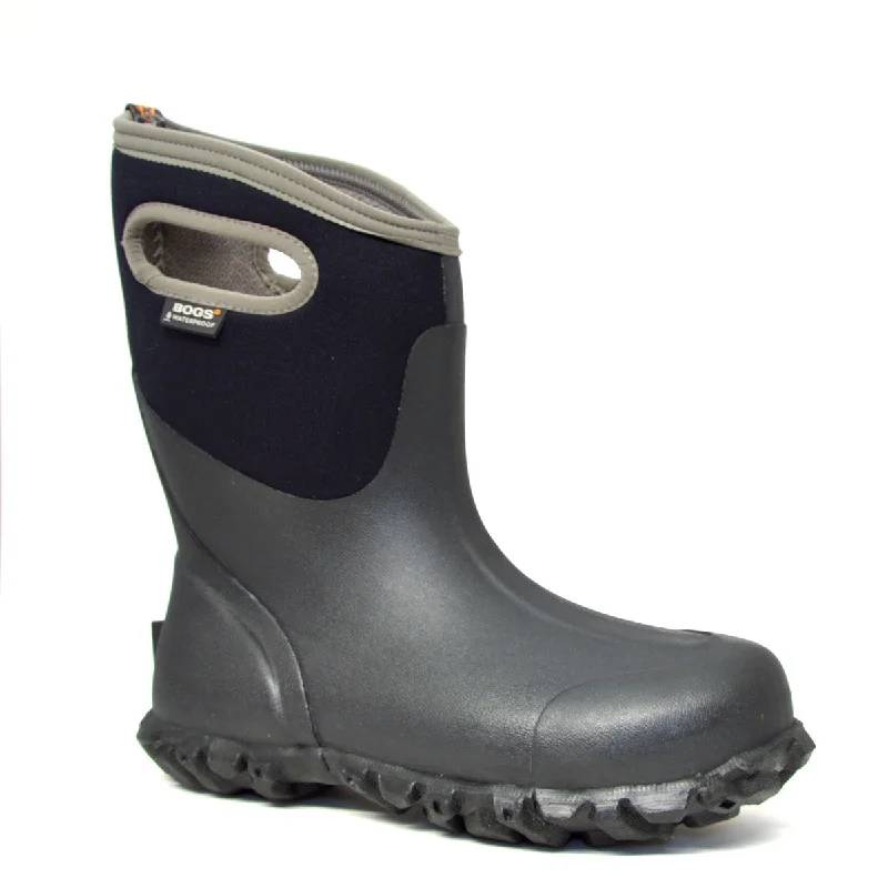 Bogs Ultra Mid Farm Gumboots Black