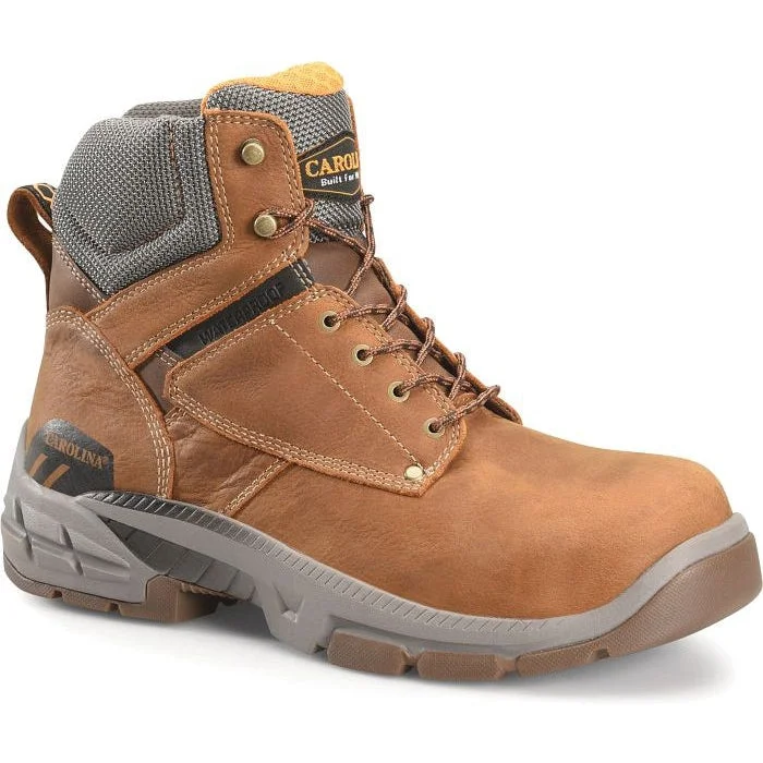 Carolina Men's Duke 6"" WP Work Boot -Brown- CA5040