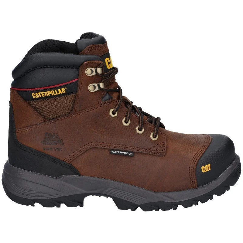 Caterpillar NEW S3 Spiro Wide-Fitting Safety Work Boot | Steel Toe Cap