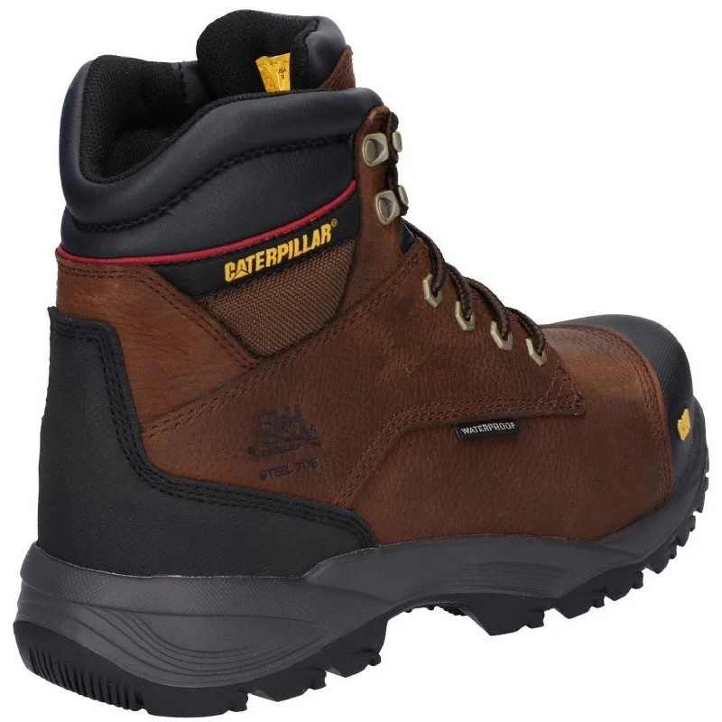 Caterpillar NEW S3 Spiro Wide-Fitting Safety Work Boot | Steel Toe Cap