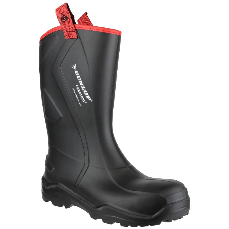 Dunlop Purofort+ Rugged Safety Wellies Mens