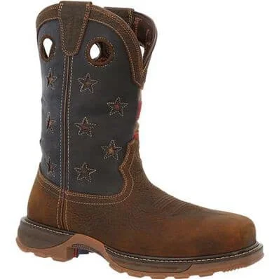 Durango Men's 11"" Waterproof Maverick XP Square Composite Toe Western Work Boot