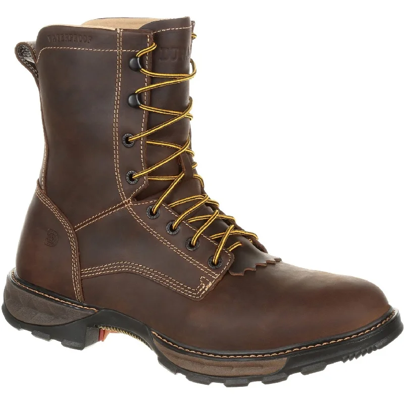 Durango Men's Maverick XP Lacer 8"" Round Toe WP Work Boot - DDB0174