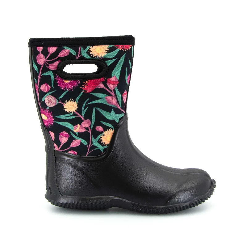 Garden Neoprene Mid Gumboots Native Australia