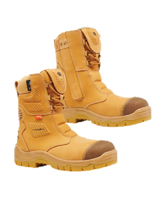 KING GEE Bennu Rigger Safety Boot - Wheat (K27173)