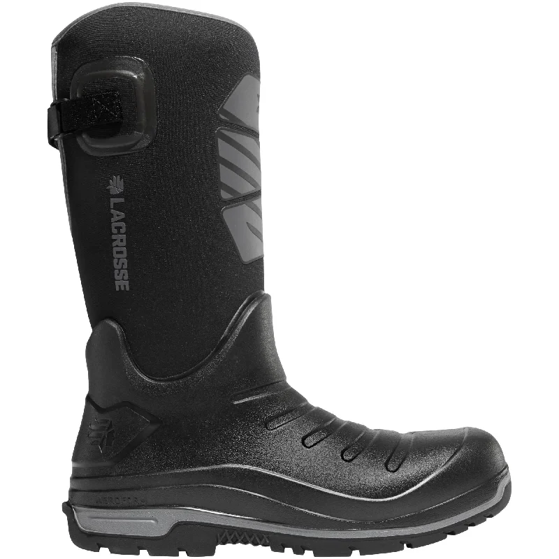 LaCrosse Men's Aero Insulator 14"" CT Metguard Rubber Work Boot - Black - 664554