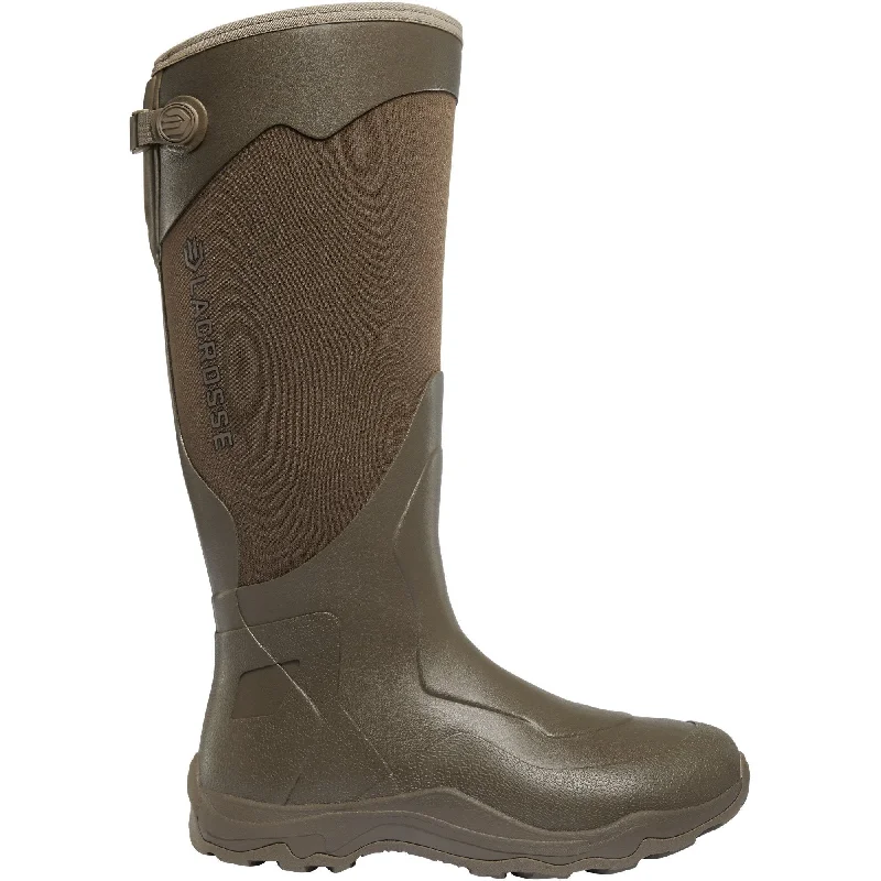 Lacrosse Men's Alpha Agility 17"" Soft Toe WP Rubber Hunt Boot - 302446