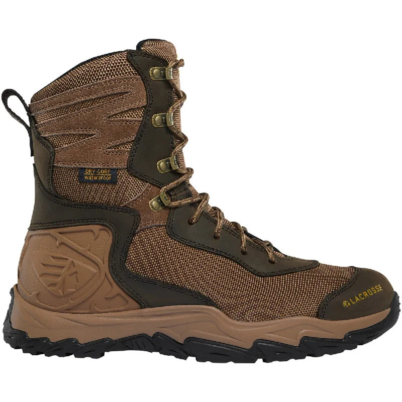 Lacrosse Men's Windrose 8"" Soft Toe WP Hunt Boot - Brown - 513360