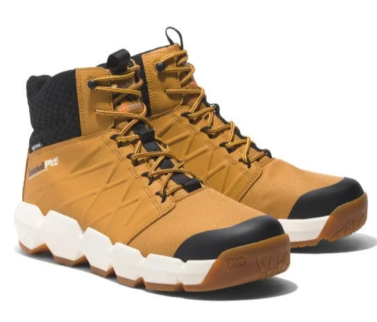 Timberland Pro Men's Morphix 6"" Comp Toe WP Work Boot - Wheat TB1A5QZE231