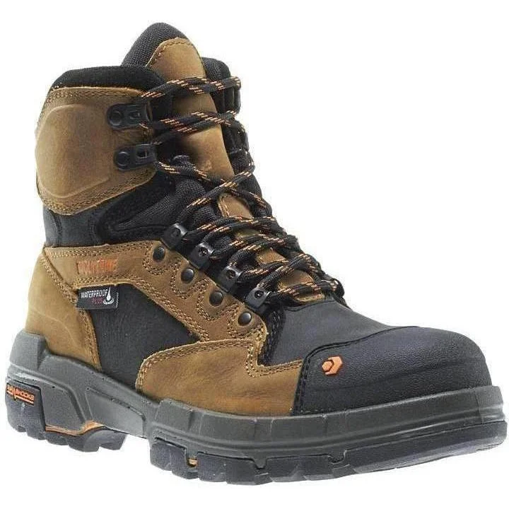 Wolverine Men's Legend Durashocks Safety Toe 6"" Work Boot W10611