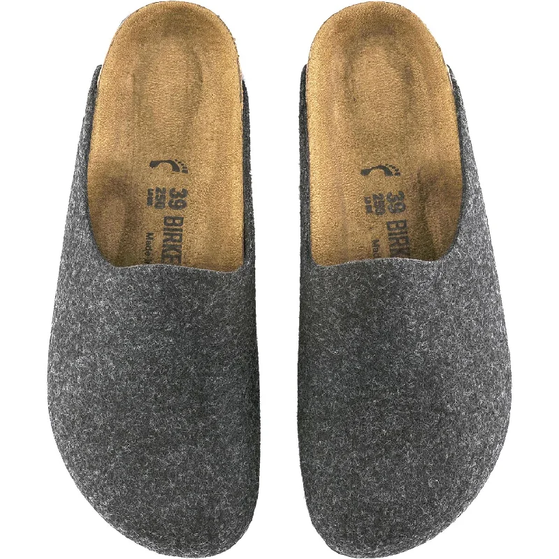 Unisex Birkenstock Amsterdam Anthracite Felt