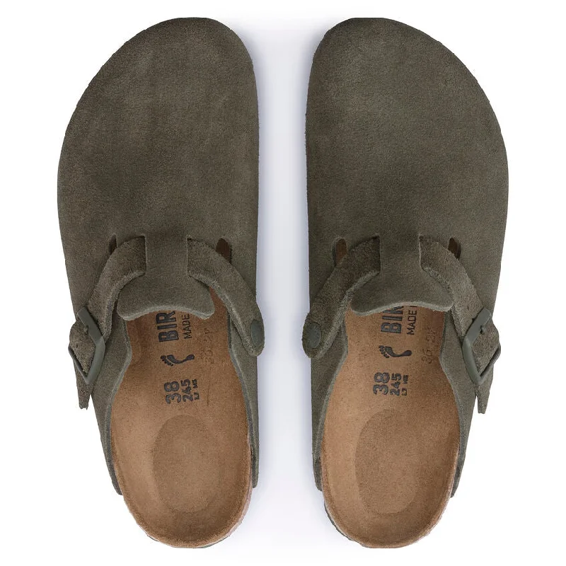 Birkenstock Boston Classic Footbed - Suede