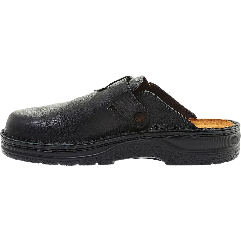 Men's Naot Fiord Black Leather