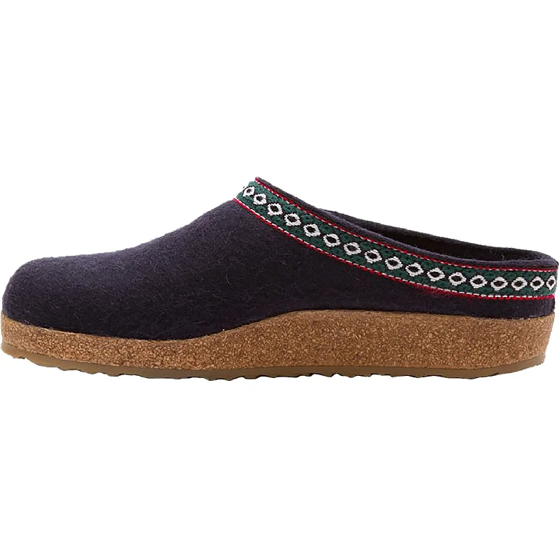 Unisex Haflinger GZ Navy Wool