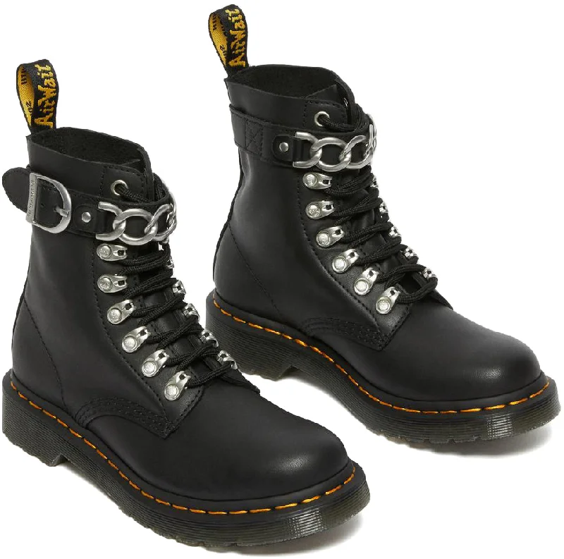 Dr Martens Womens 1460 Pascal Black Chain Sendal