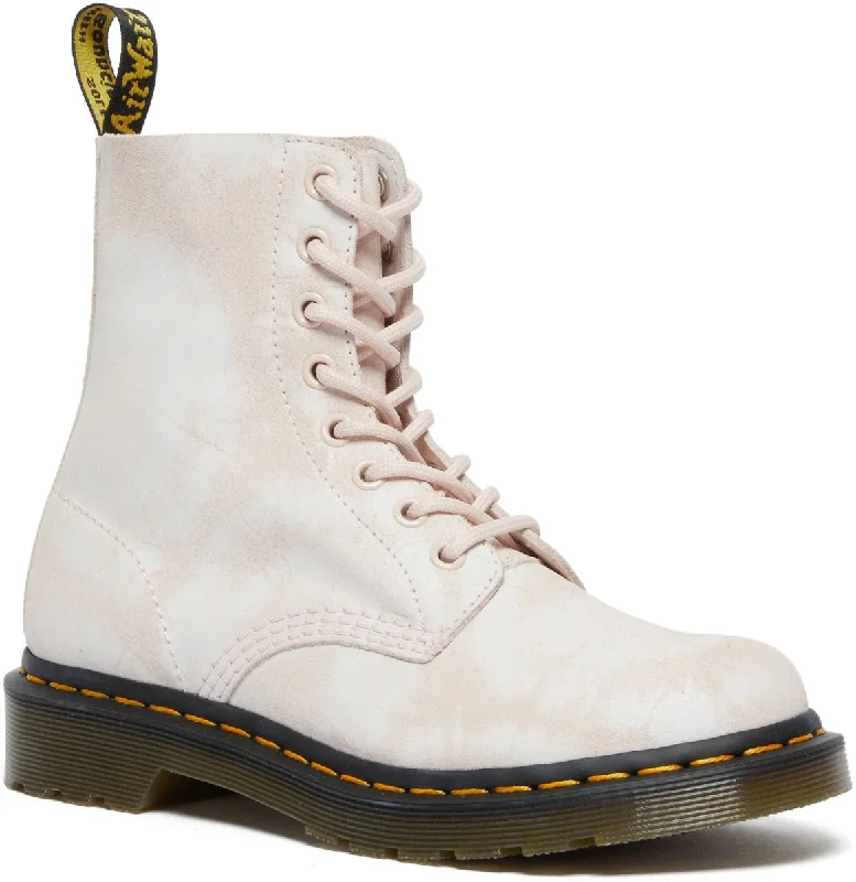 Dr. Martens Womens 1460 Pascal Tie Dye Shell Pink