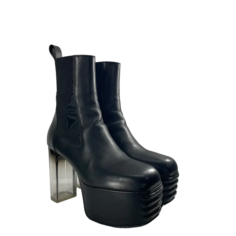 Rick Owens/Chelsea Boots/EU 45/Leather/BLK/KISS HEEL MINIMAL