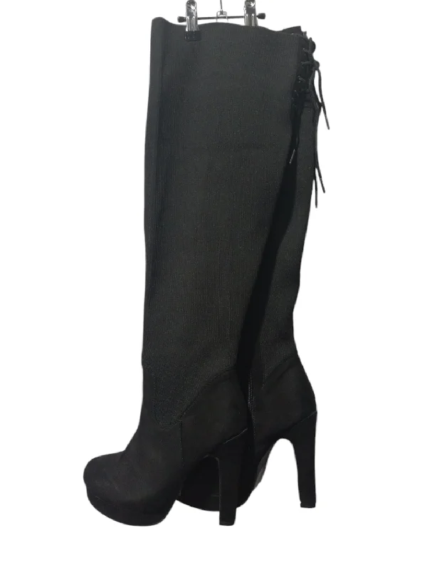 Boots Knee Heels By Torrid In Black, Size: 7