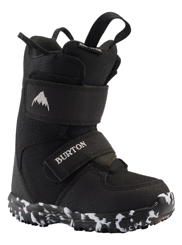 BURTON Toddlers' Mini Grom Snowboard Boots Black 2024