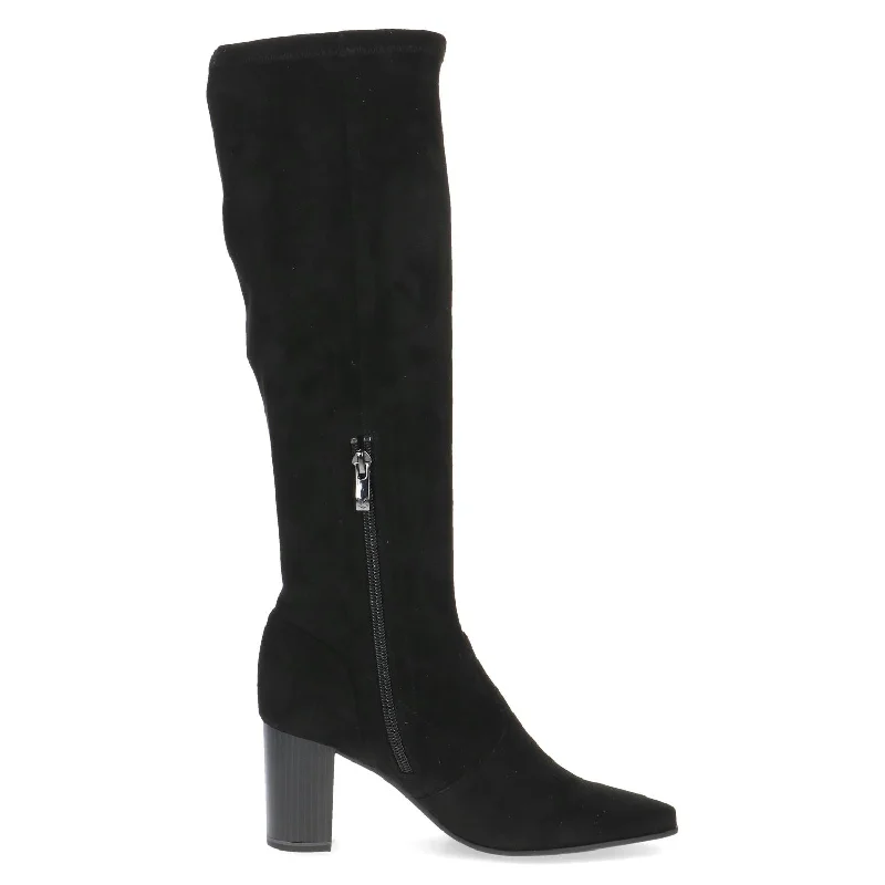 Caprice Ladies Stretch Leg Mid Heel Boot