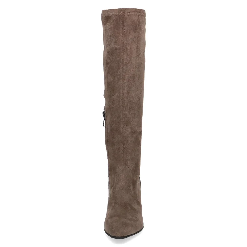 Caprice Ladies Stretch Leg Mid Heel Boot