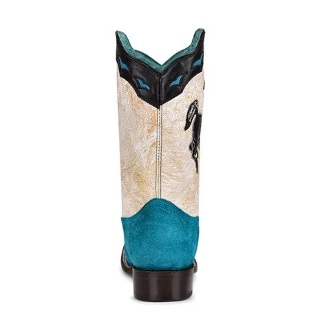 Corral Women's Turquoise Bucking Bronc Cowboy Boot