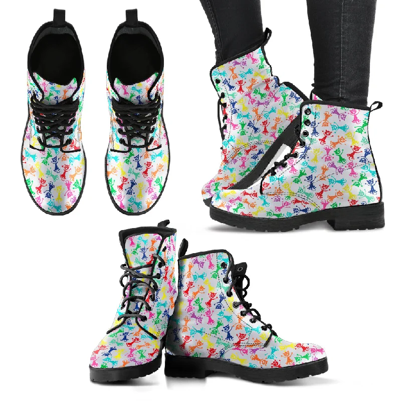 Funny Cat Boots (Women's)