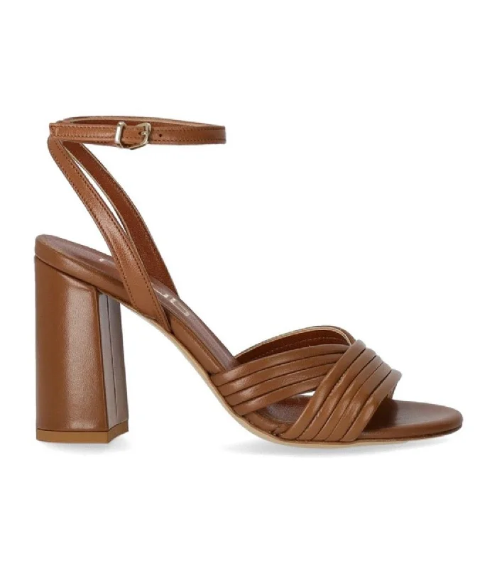 Ncub  Light Brown Heeled Sandal