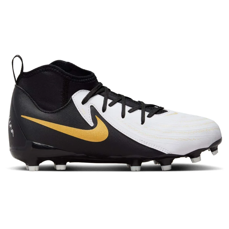 Nike Kids Phantom Luna II Acad FG Wht/Gd