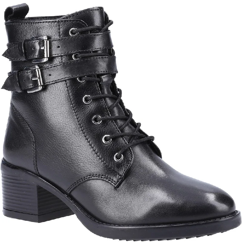 Dune Paxan Buckle Detail Heeled Boot