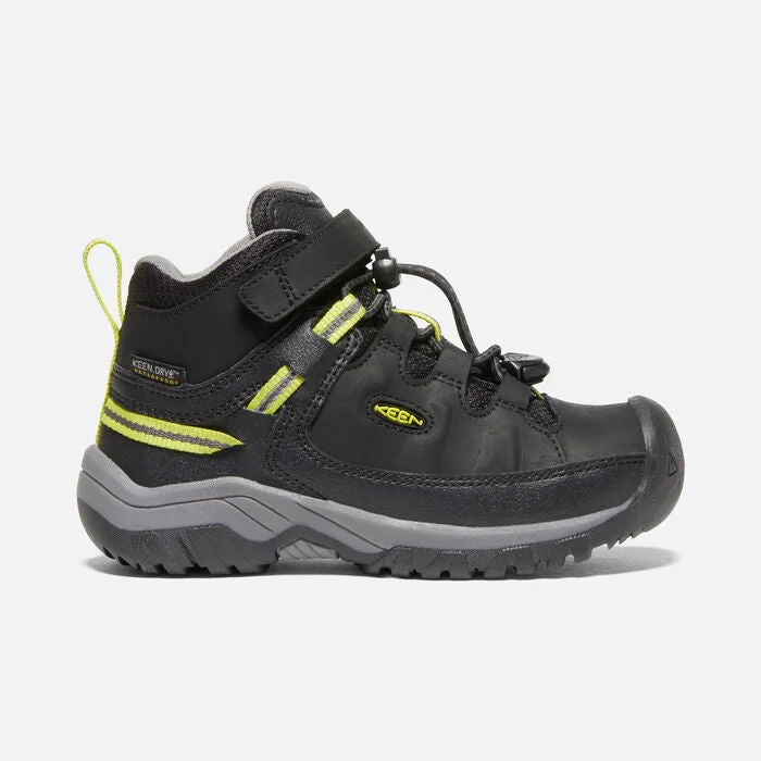 Children's Targhee Mid Waterproof Black Steel Grey