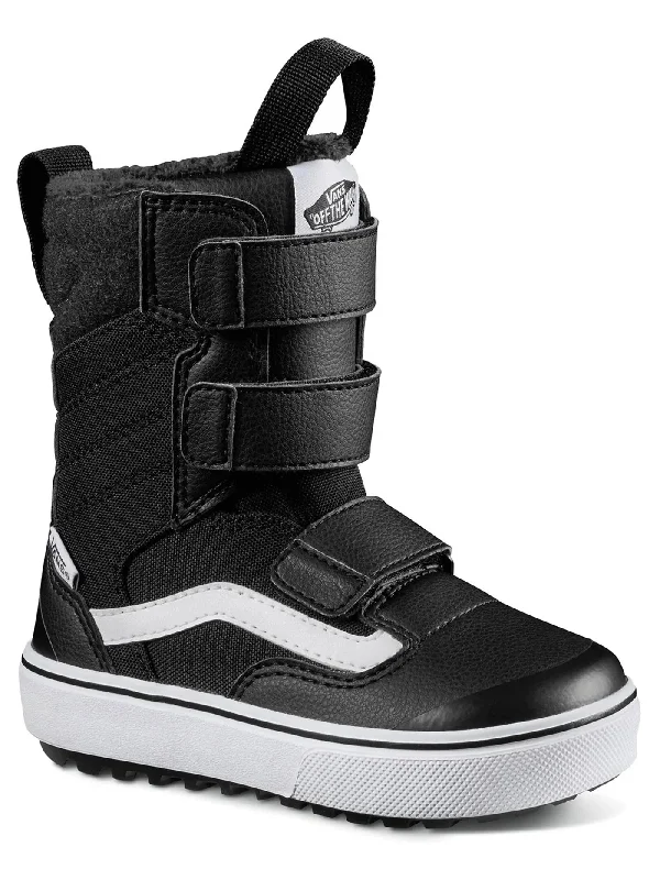 VANS Kids Juvie Mini Snowboard Boots Black/White 2024