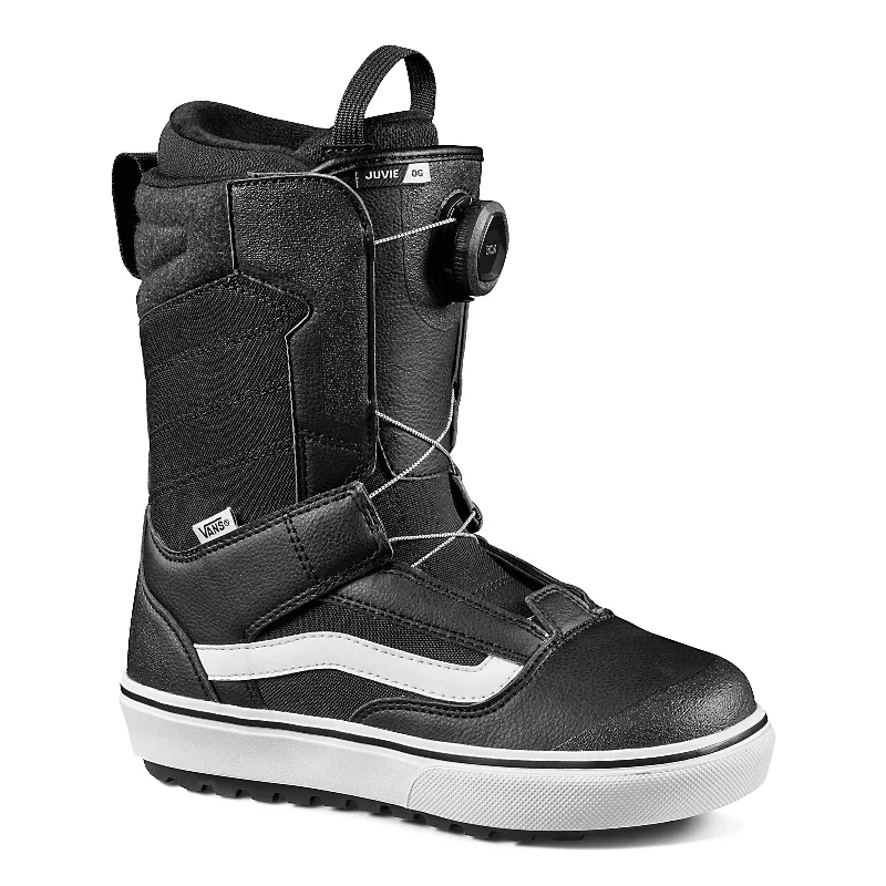 VANS Youth Juvie OG Snowboard Boots Black/White 2024