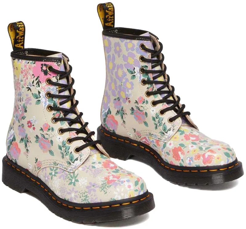 Dr. Martens Womens 1460 Pascal Floral Mash Up Backhand