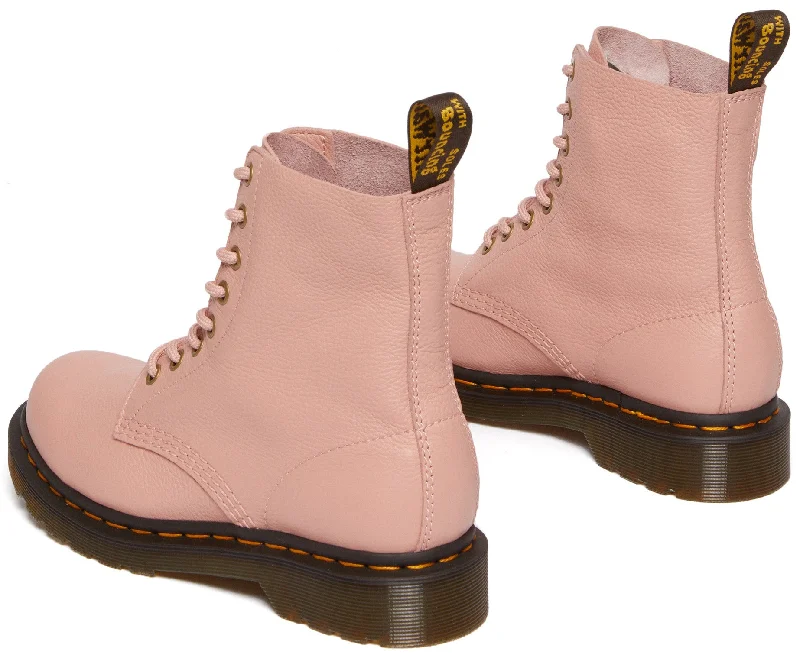 Dr. Martens Womens 1460 Pascal Peach Beige Virginia