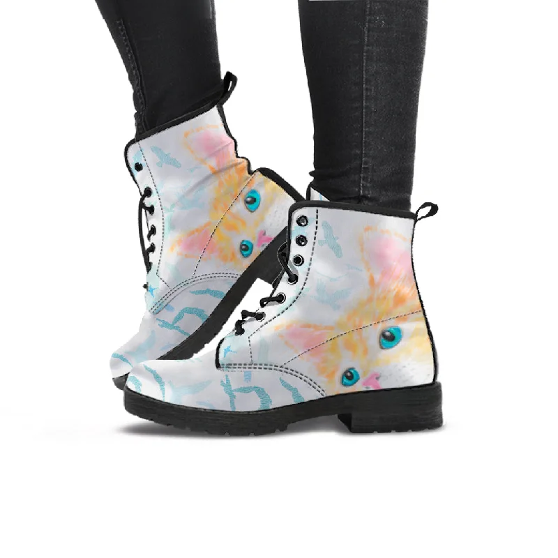 Watercolor Cat II Boots (Women's)