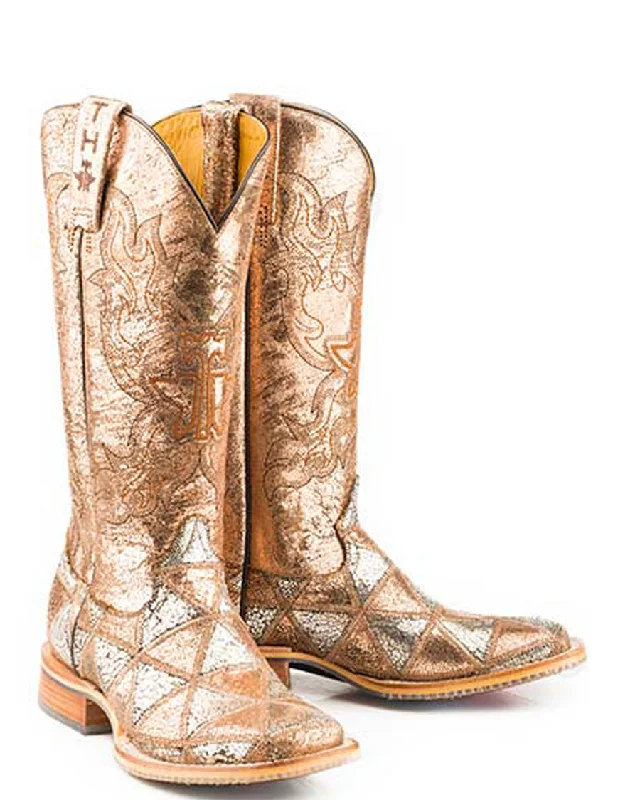 Women's Geometric Steed Western Boots