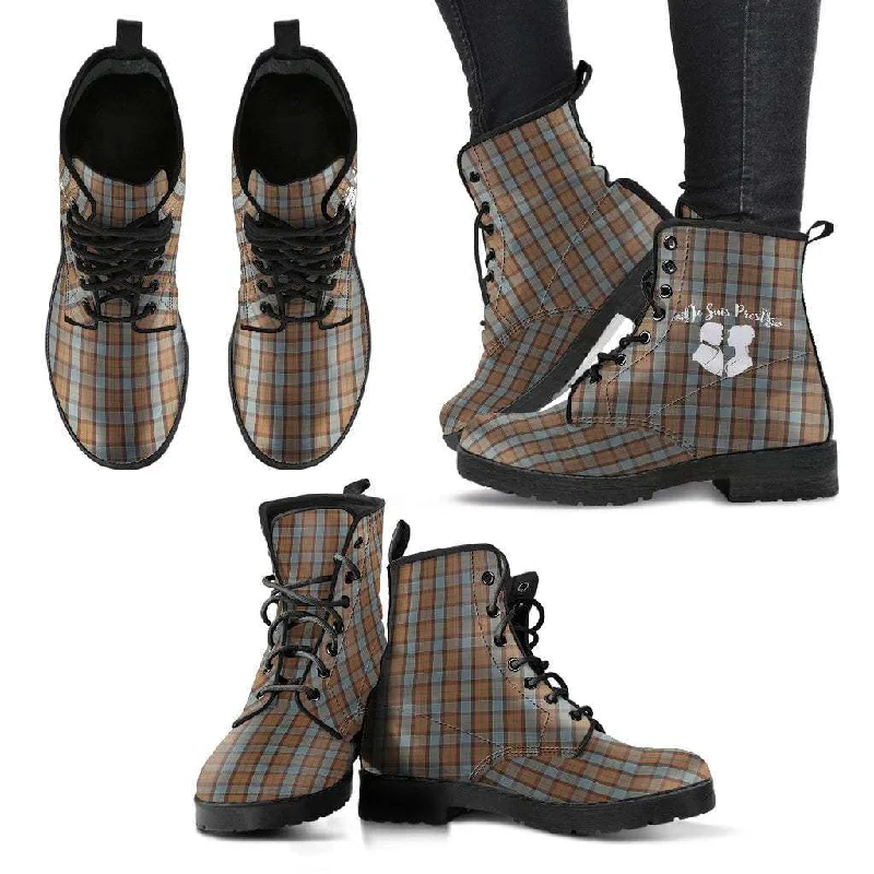 ""Je Suis Prest""Outlander Women's Leather Boots