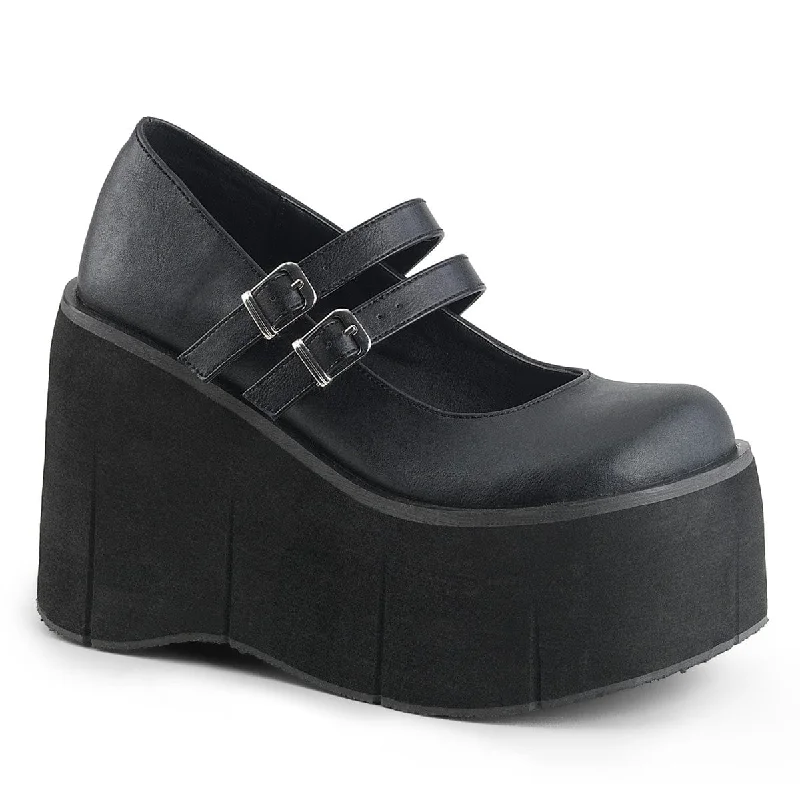 KERA-08 Black Vegan Leather