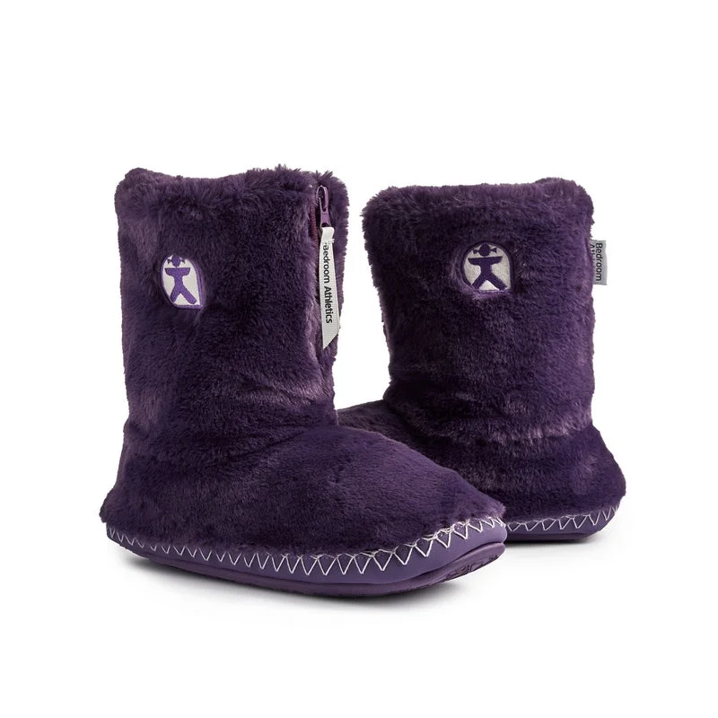 Marilyn - Classic Faux Fur Slipper Boot - Sweet Grape